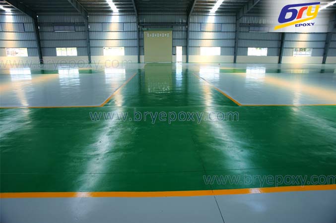 sơn epoxy kẻ vạch nhà xưởng giá rẻ