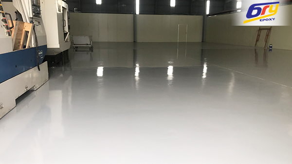 Thi công sơn epoxy nhà máy linh kiện ở Bắc Ninh